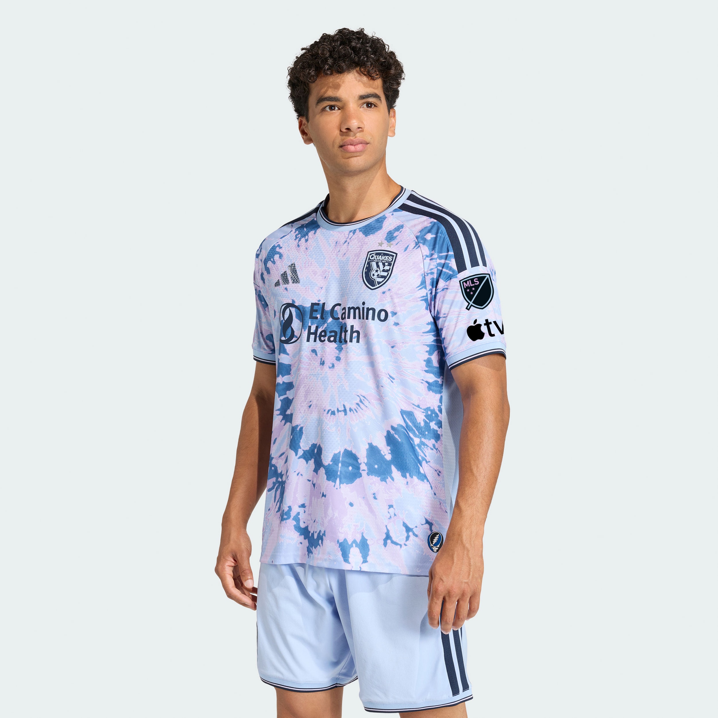 [SJH] San Jose Earthquakes 2026 The Dead Kit On-Field Authentic Patch Jersey - Light Blue