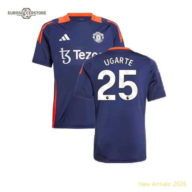 Soft Man Utd Kids Ugarte Jersey 2024-2025 Breathable Climacool