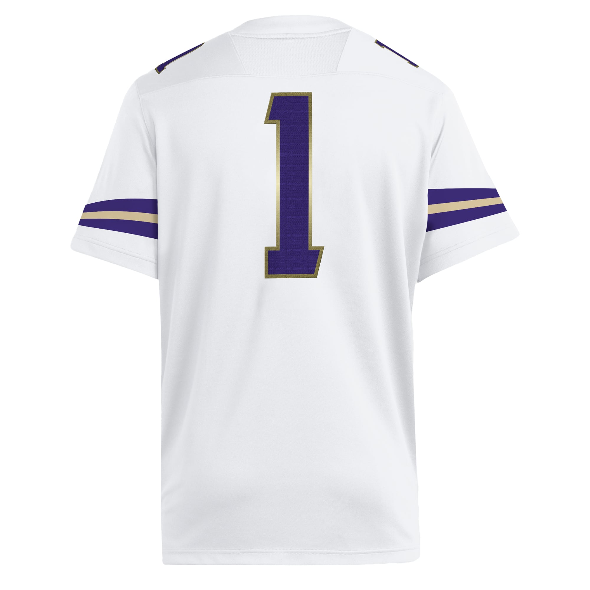 #1 Washington Huskies adidas Premier Jersey - White