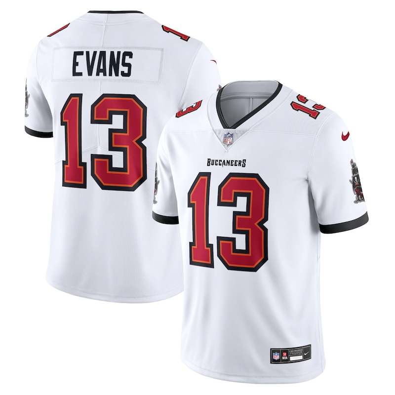 None Mike Evans TB Buccaneers Retro Elite Jersey Game Day Wear