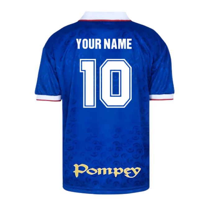 Luxury Portsmouth 1998 Admiral Retro Football Shirt (your Name)