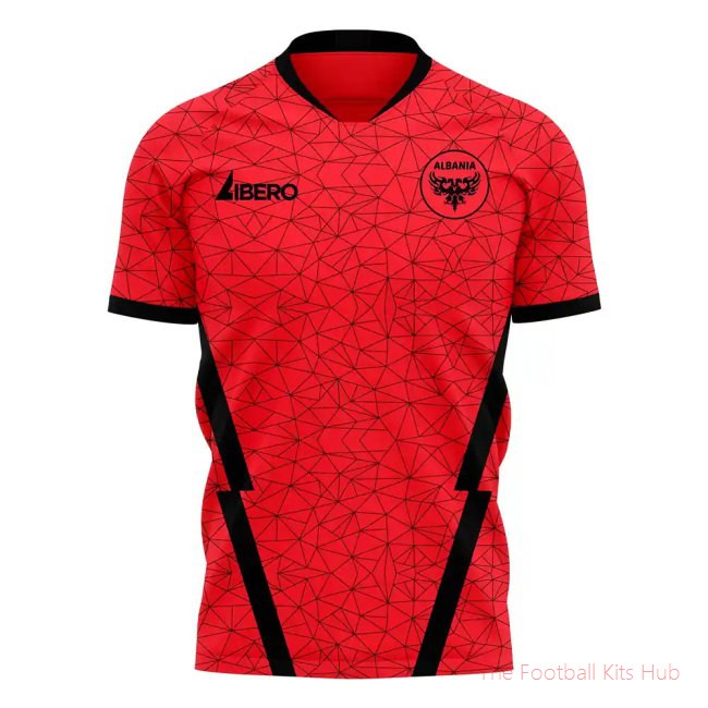 Albania 2025-2026 Home Concept Football Kit (Libero)