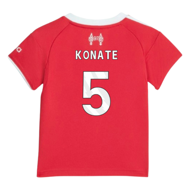 2025-20 Liverpool Home Soccer Shirt Konate #5 L M