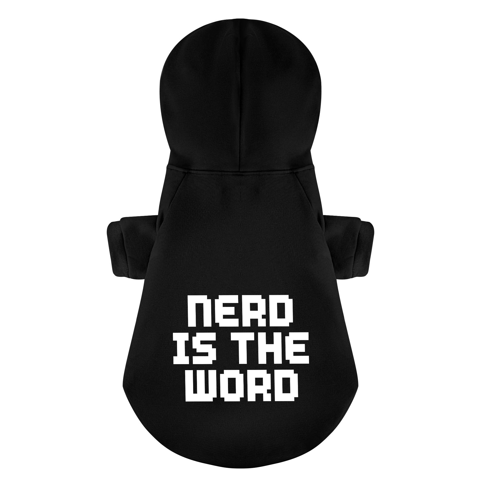 French Bulldog Nerd Is The Word Personalized French Bulldog Hoodies