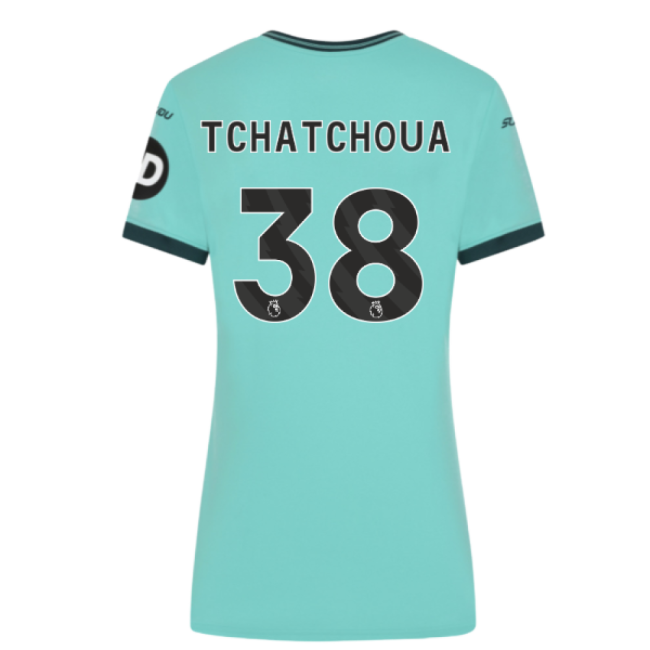 Wolves Wolves Away Shirt Womens Tchatchoua #38 Top Tier Proud Mode...