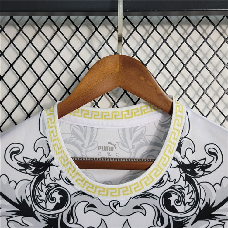 Professional Official Quick Dry Italy X Versace White Shirt