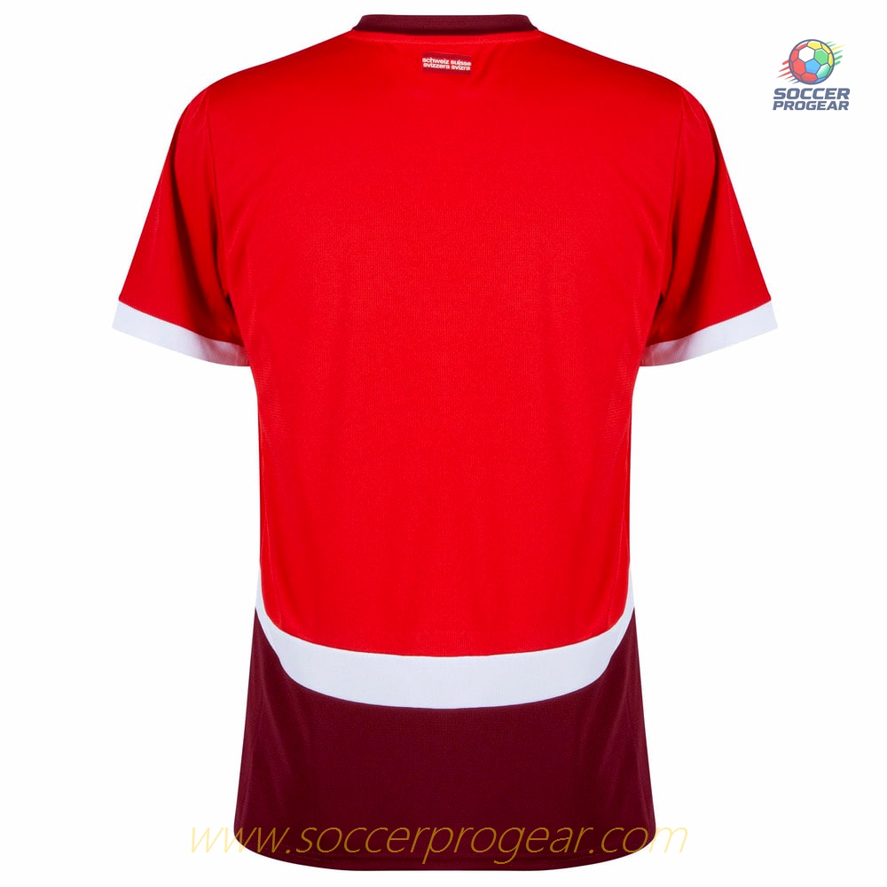 Switzerland Home Soccer Shirt 2024-2025 Season