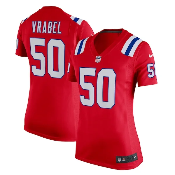 New England Patriots Game NFL Jersey - Red | High-Quality Football ...