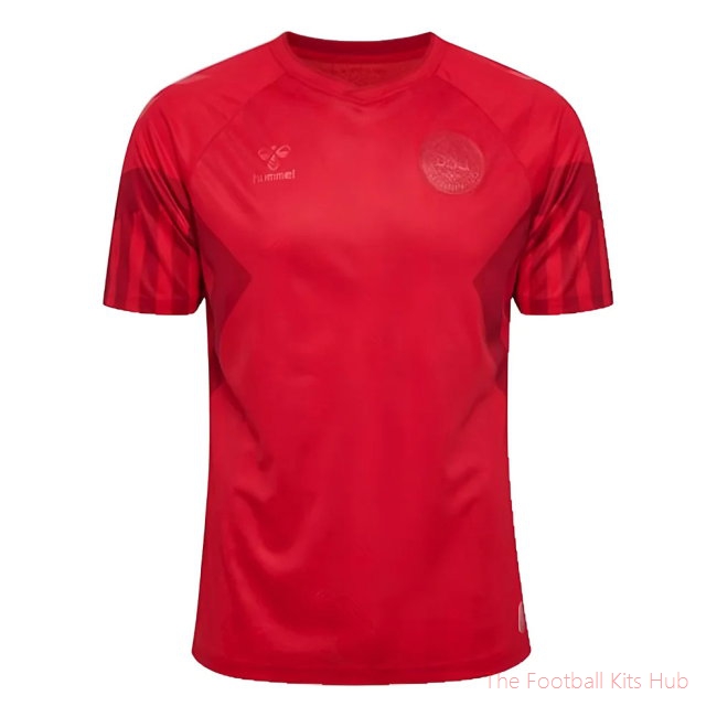 Men 2022-2023 Denmark Home Jersey UEFA Euro