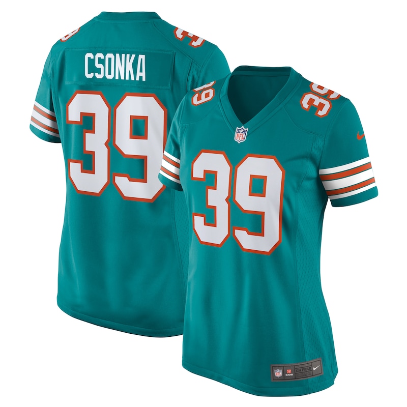 None Larry Csonka Miami Dolphins Historic Franchise Replica Jersey