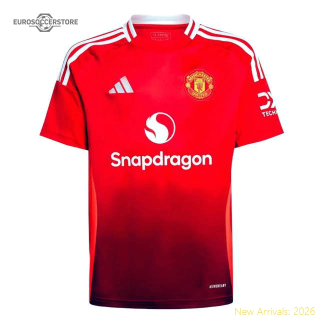 Premium 2024-2025 Man Utd Home Shirt (kids) (ronaldo 7) - Premium