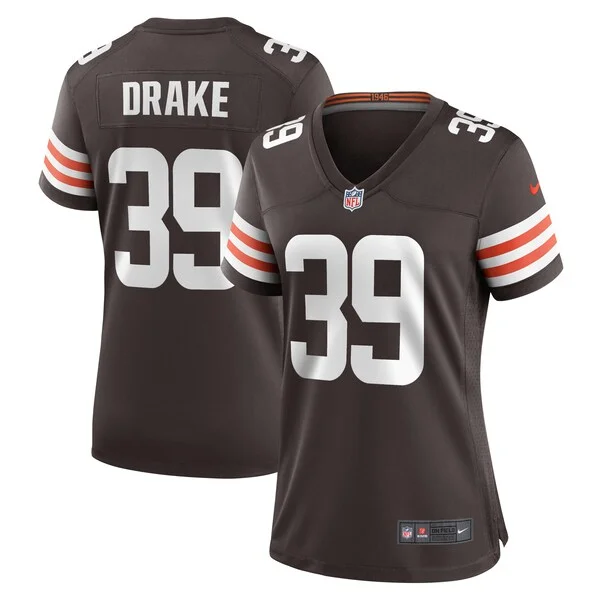 None Kenyan Drake Game Jersey - Brown | NFL Player Jersey | NFL Footba