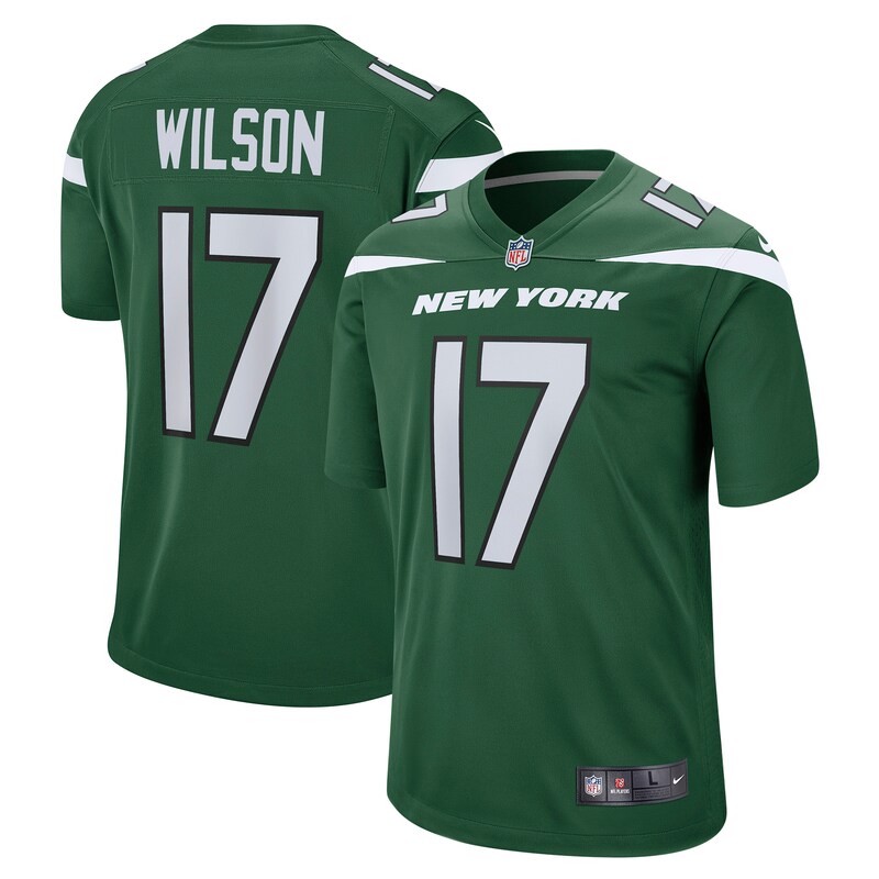 None Garrett Wilson NY Jets Timeless Durable Jersey Football Apparel