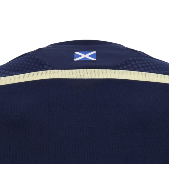 [JED] 2026 2027 Scotland Rugby Poly Sleeveless Shirt Name) Kids Kit (Navy) (Your