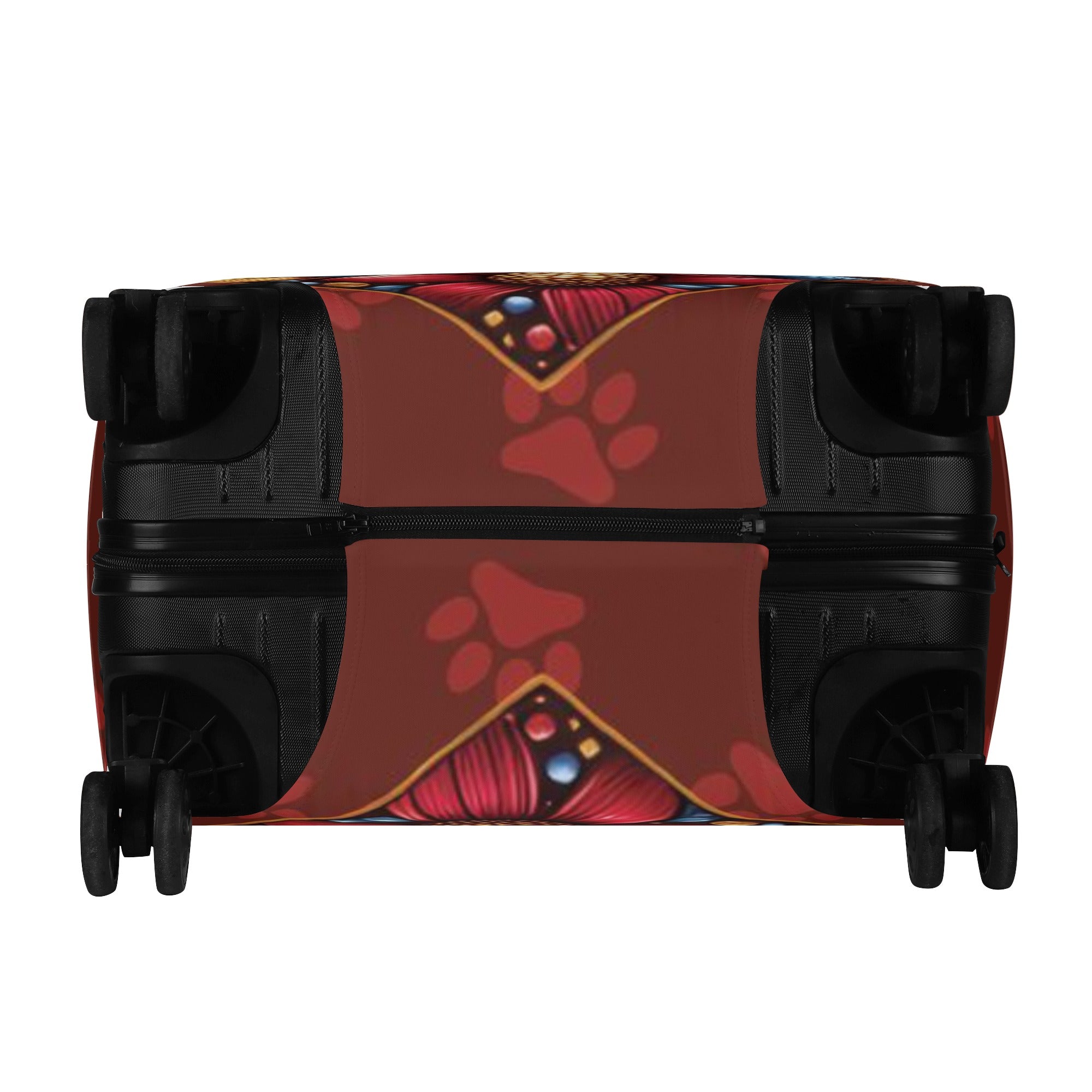 Luggage Cover For Boston Terrier Lovers Indoor Use | Non-slip Design