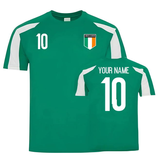 Republic Of Ireland Sports Training Jersey (Your Name) Euro
