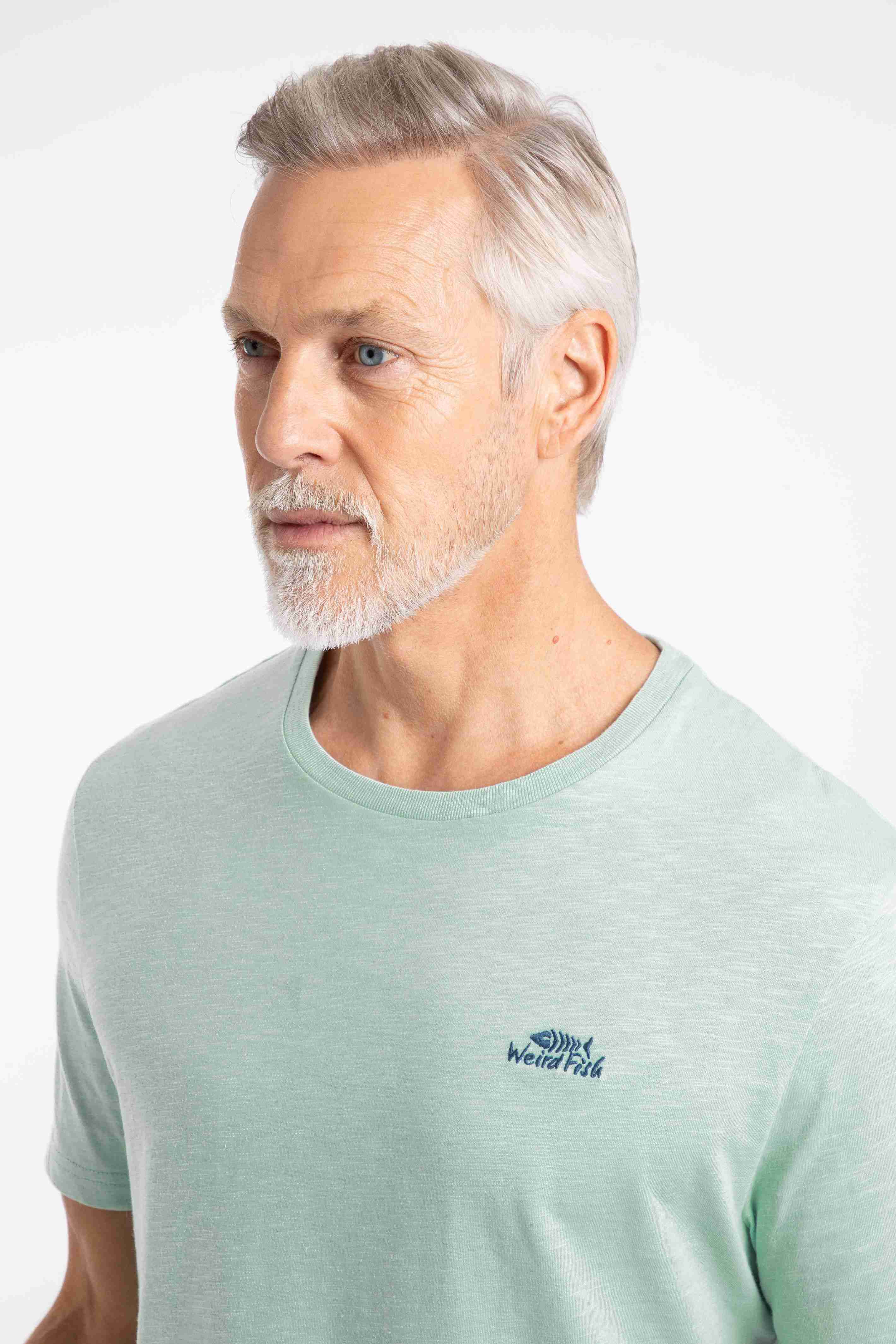 Fished Branded T-Shirt Mint Green