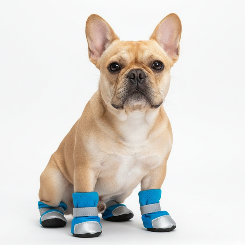 French Bulldog Reflective Boots For French Bulldog Essential Dog Supply