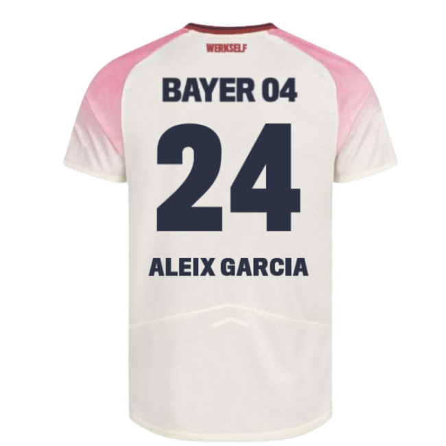 2025-2026 Bayer Leverkusen Away Modern Shirt (Aleix Garcia 24)
