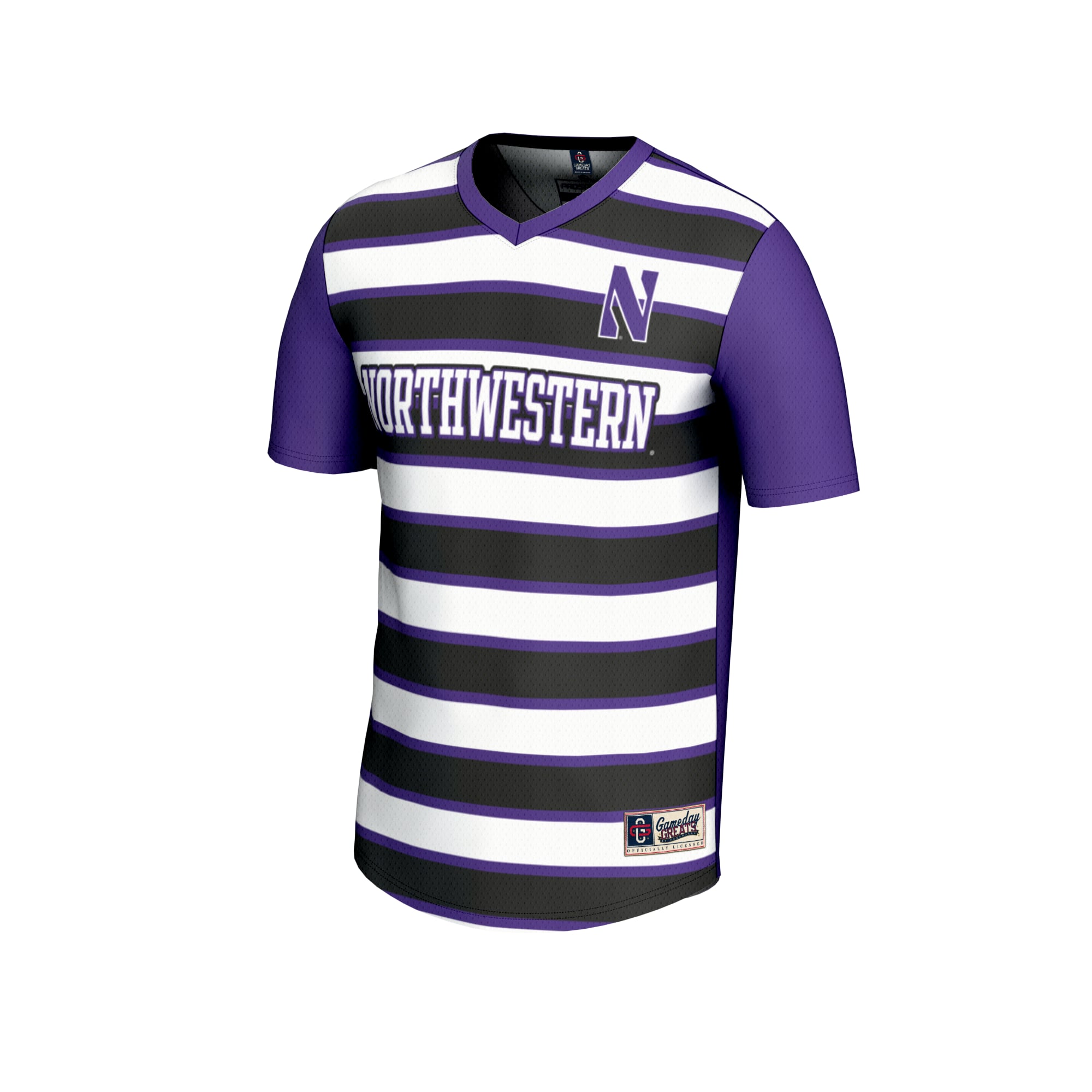 Northwestern Wildcats GameDay Greats Unisex NIL Pick-A-Player Collegiate Women's Soccer Lightweight Fashion Jersey - Purple