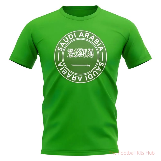 Saudi Arabia Football Badge T-Shirt (Green)