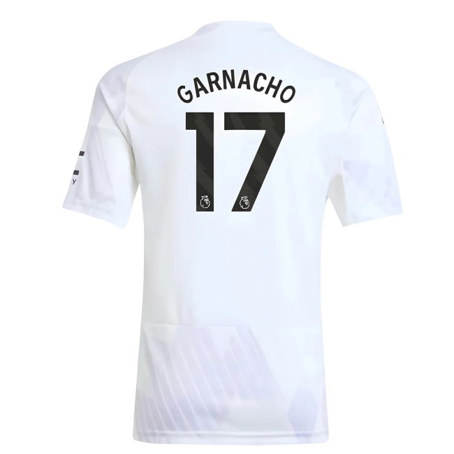 Replica Quality Man Utd Away Fan Shirt (Kids) (Garnacho 17)