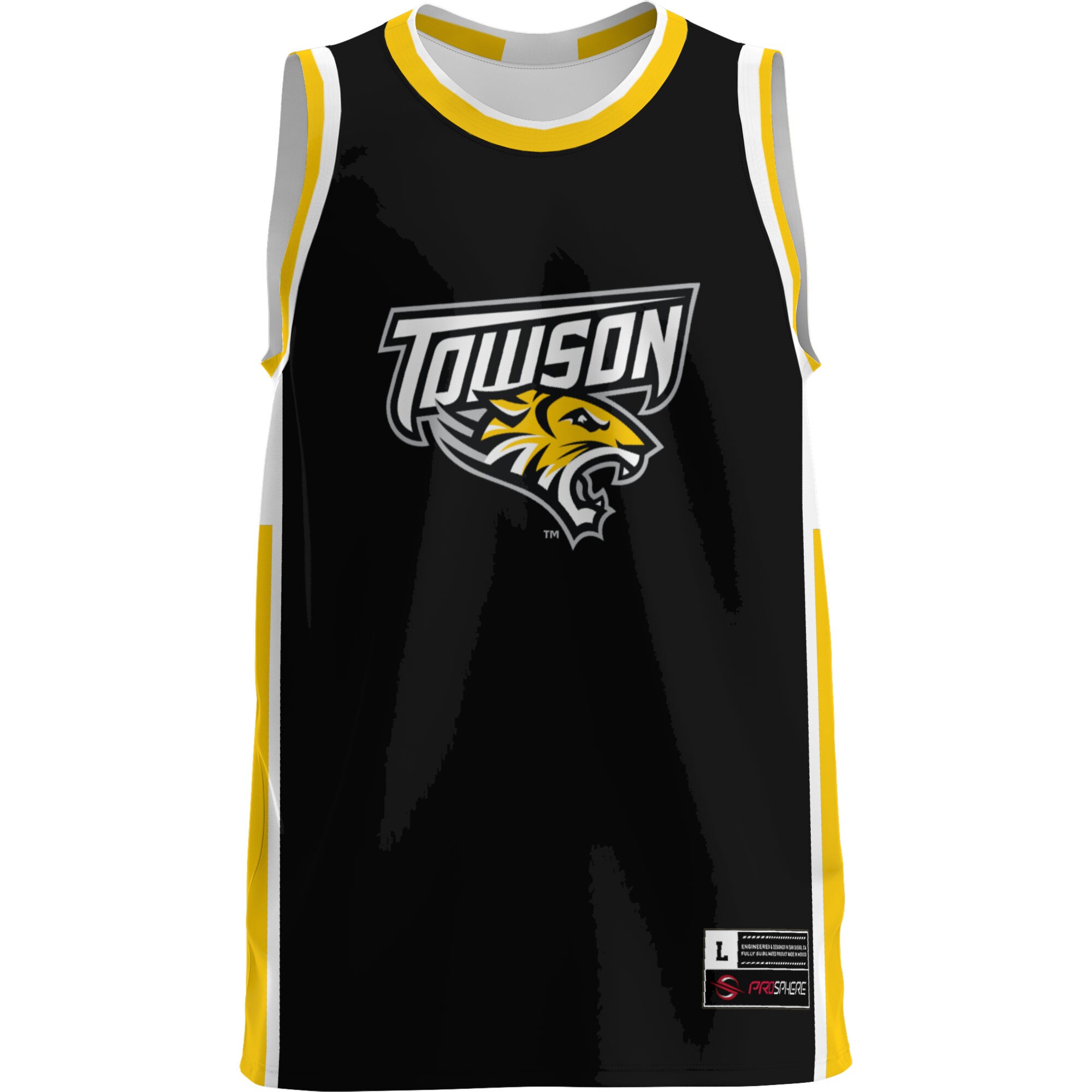 [DDG] Towson Tigers GameDay Greats Lightweight Basketball Jersey - Red