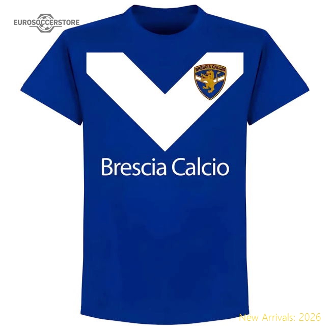 Trending Performance Brescia Roberto Baggio Team T-Shirt - Royal