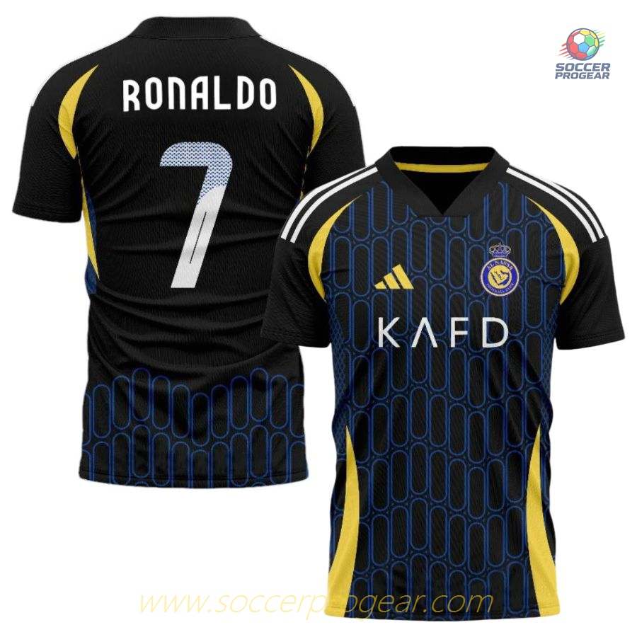 AL Nassr Ronaldo Away Soccer Jersey 2024-2025 Season