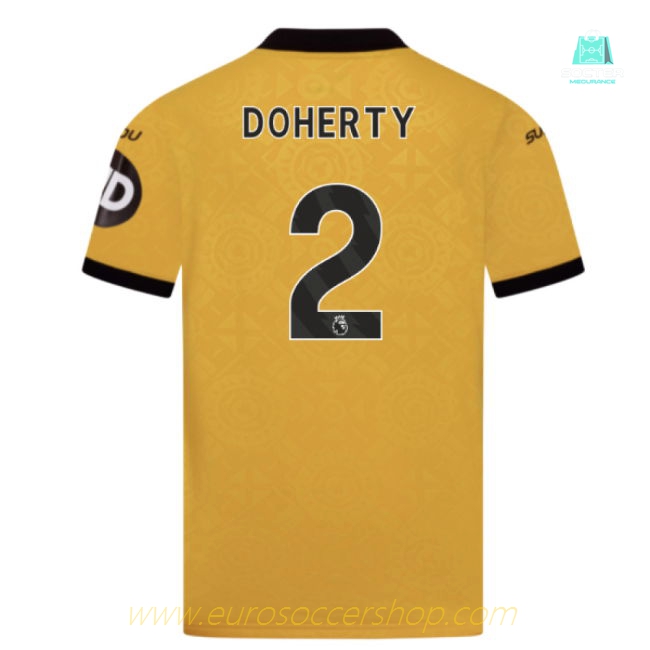 2025-2026 Wolves Home Shirt (Kids) (Doherty 2)
