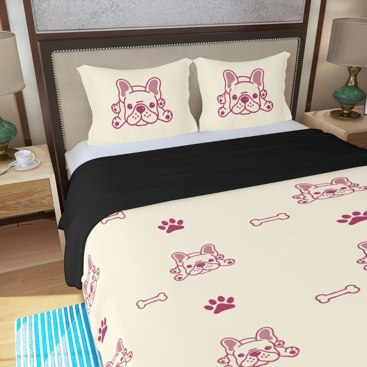 French Bulldog专属 Breed-Specific Milo - Bedding Set for Walking