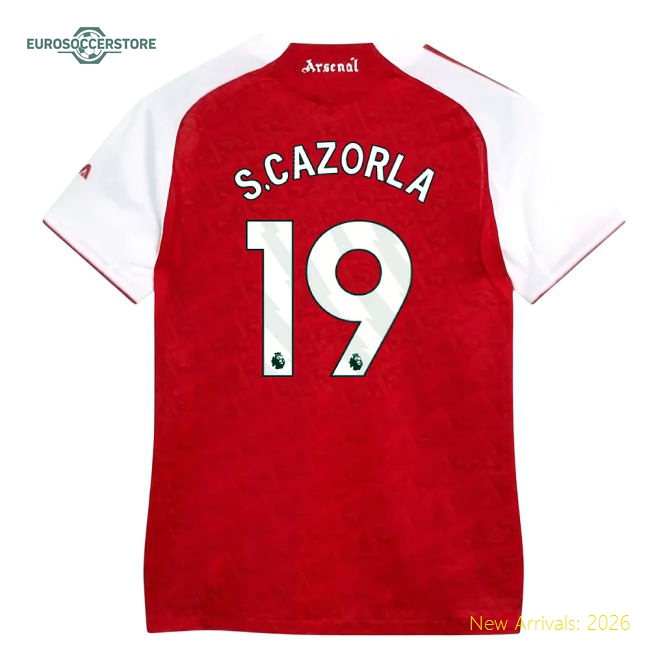 2025-2026 Arsenal Home Fan Version Ladies' Soccer Jersey