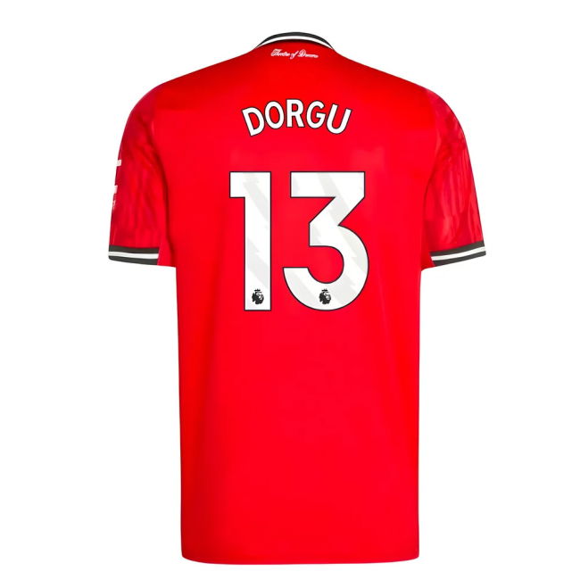 2025-2026 Man Utd Home Top (Dorgu 13)