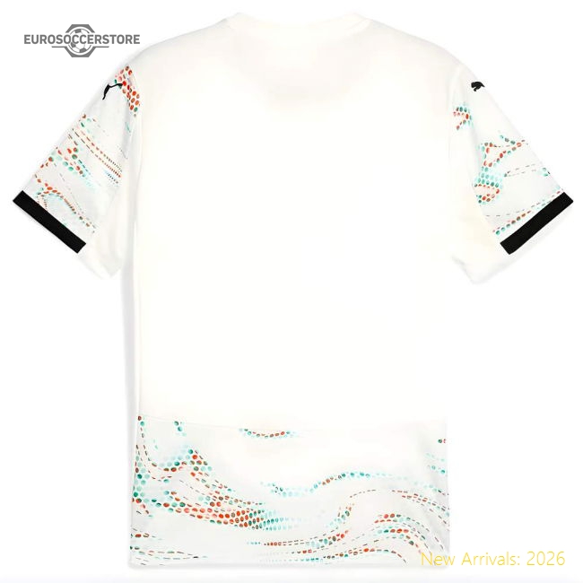 Authentic European Team 2025-2026 Away Short Sleeve Jersey