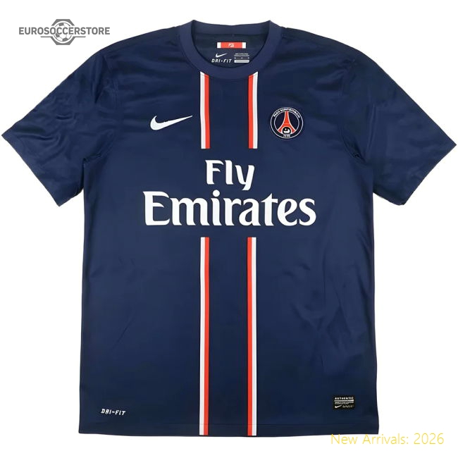 Elite Psg Home Jersey Durable Quick-dry Four-way Stretch