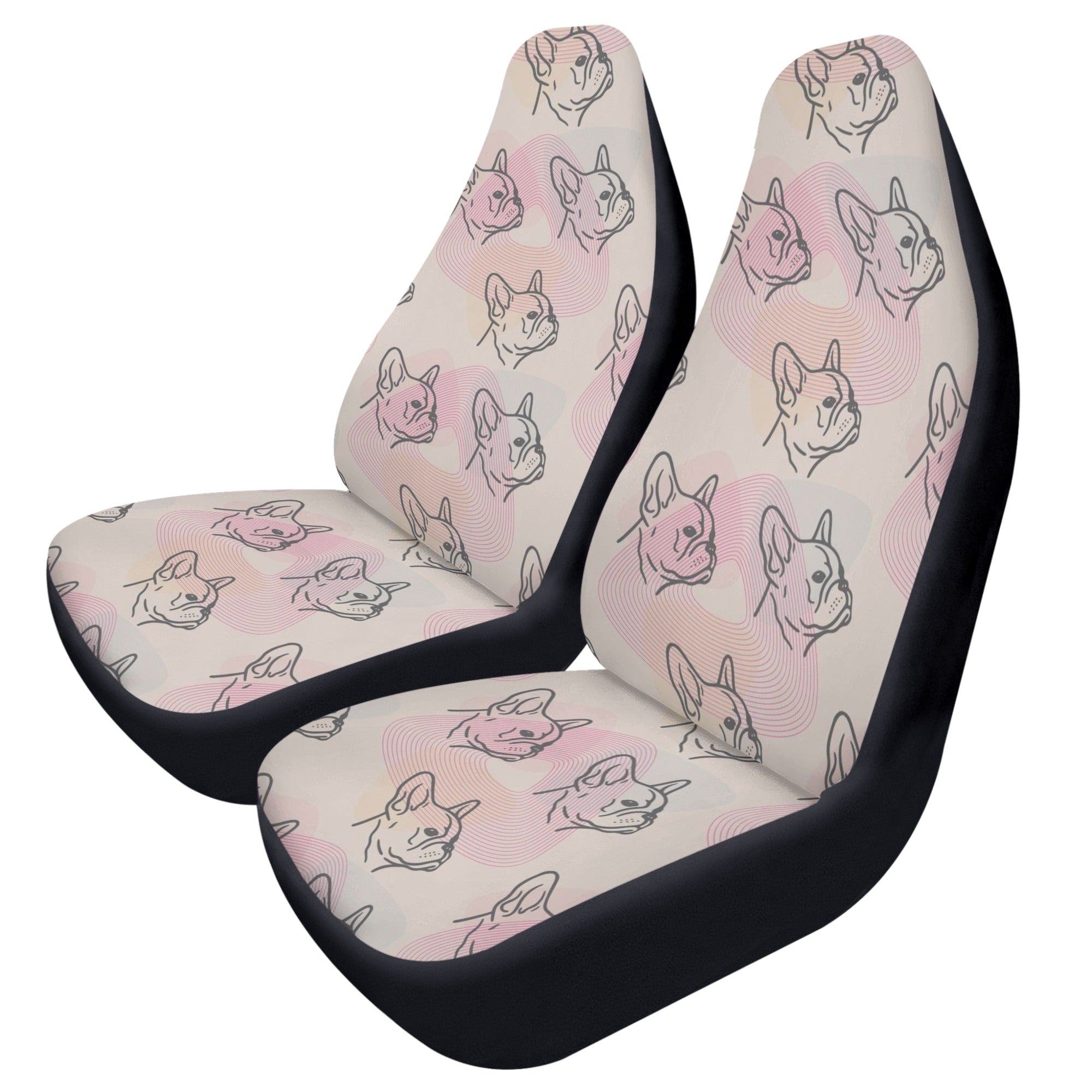 French Bulldog Zelda Car Seat Covers (2 Pcs) Durable Dog Item