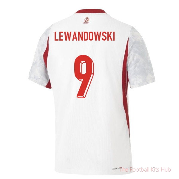Replica Breathable Poland 2026-2027 Home Shirt (Lewandowski 9)