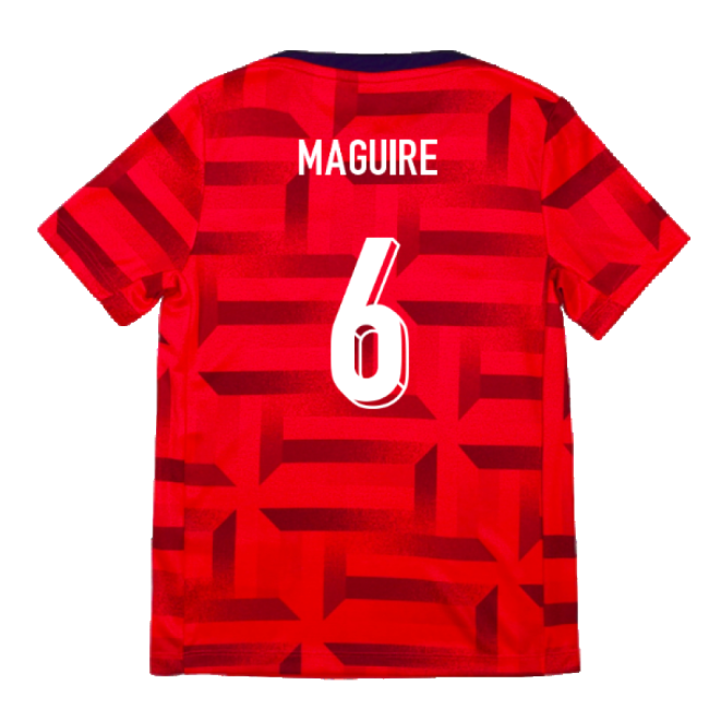 Match Quality England 2024-2025 Home Jersey (Maguire 6) (Kids)