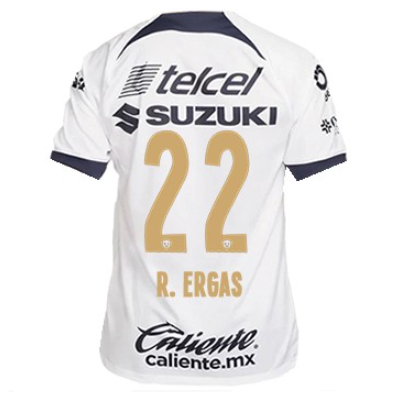 Pumas UNAM Ergas 2023-2024 UCL Home Jersey – Authentic Shirt