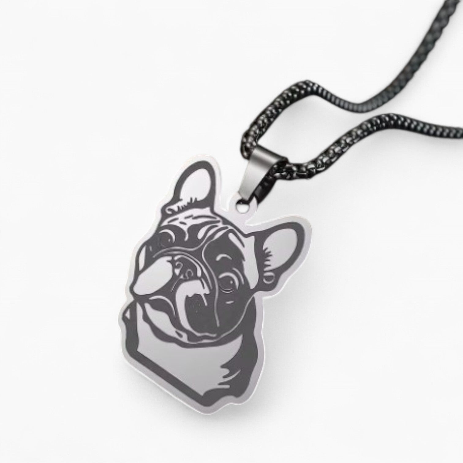 Steelchie French Bulldog Stainless Pendant – Durable Dog Lover Jewelry