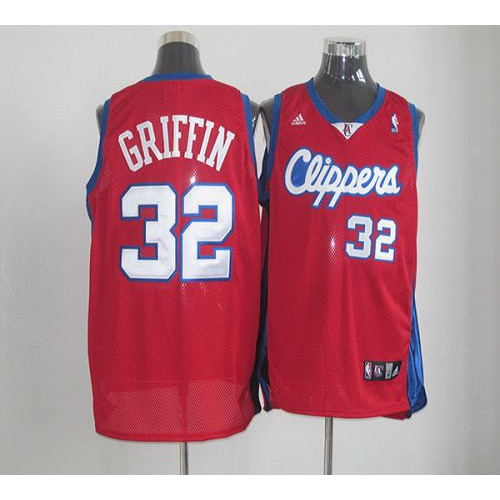 Red Angeles Clippers #32 Clippers Jersey - Quick-Dry NBA Fan Apparel