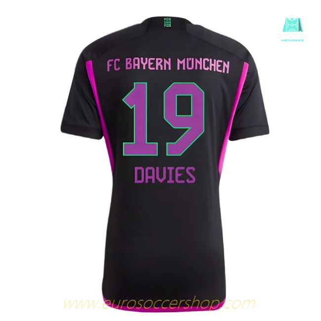 2023-2024 Bayern Munich Away Shirt (Davies 19)