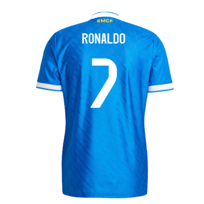 Camiseta Real Madrid 2025-2026 Tercer Hombres - Oficial Con Ronaldo 7