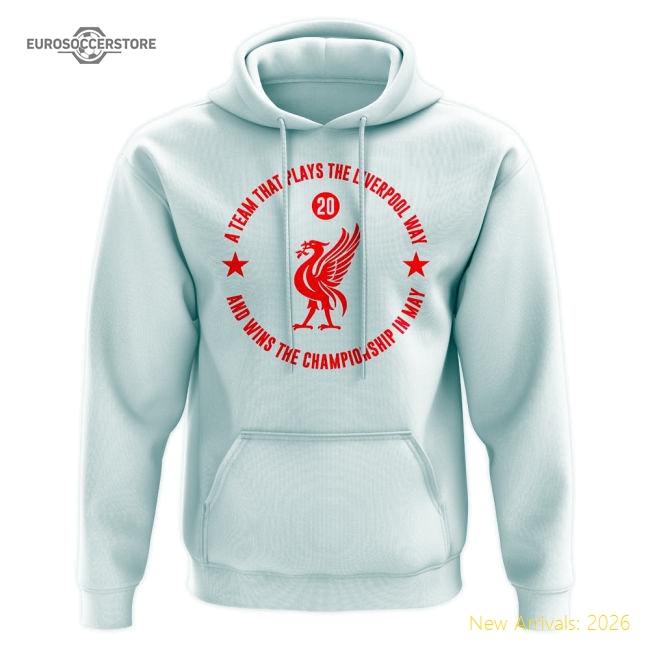Official The Liverpool Way Champions 2024-25 Hoody (white) - Premium