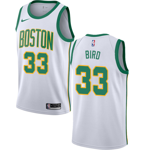 BOS White Nike B. Celtics #33 NBA Jersey Quality NBA Fan Apparel