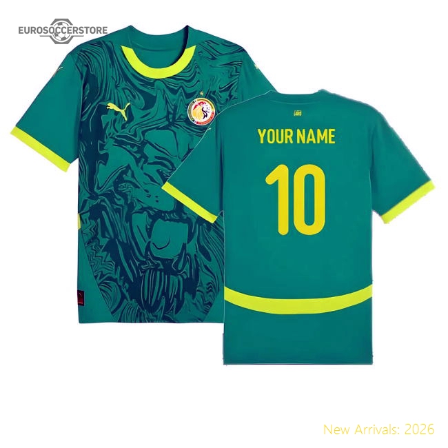 Premium Senegal Your 20242025 Away Jersey Sleek Athletic