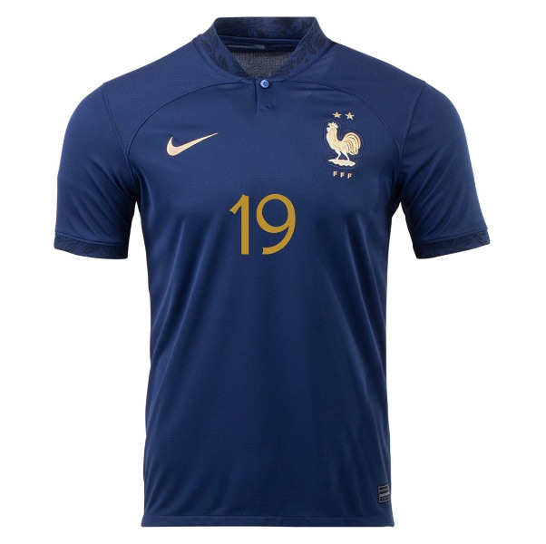 Authentic World Cup 2022 France Home benzema Soccer Jersey Football