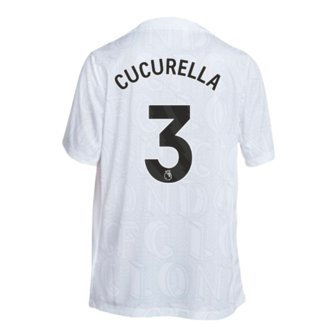 Chelsea Chelsea Academy Pro Pre Match Football Top White Cucurella...