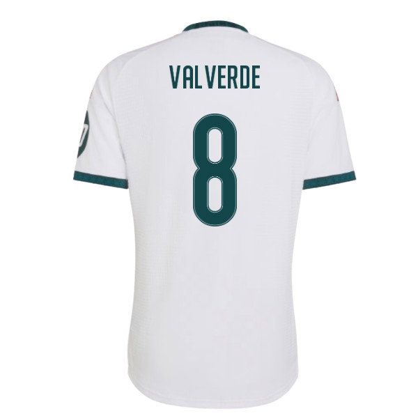 [JED] 2026-2027 Real Madrid Authentic Home Shirt (Valverde 8)