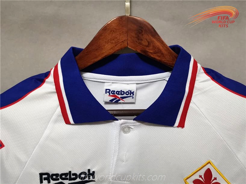 Fiorentina 95-96 Away White Football Kit